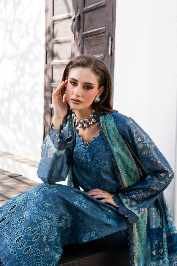 Aabyaan | Shezlin Chikankari 26 | ZERIEL (AZ-08) - by Libasekhas UK - Registered Vendor of : Aabyaan - 100% Original Designer Dress