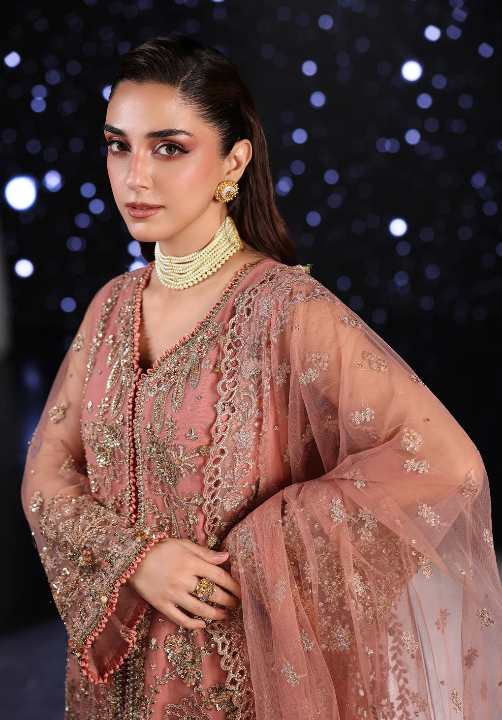 Elaf Premium | Stardom Formal Handwork 25 | ESH-05 BEYOND BEAUTY - by Libasekhas UK - Registered Vendor of : Elaf Premium - 100% Original Designer Dress