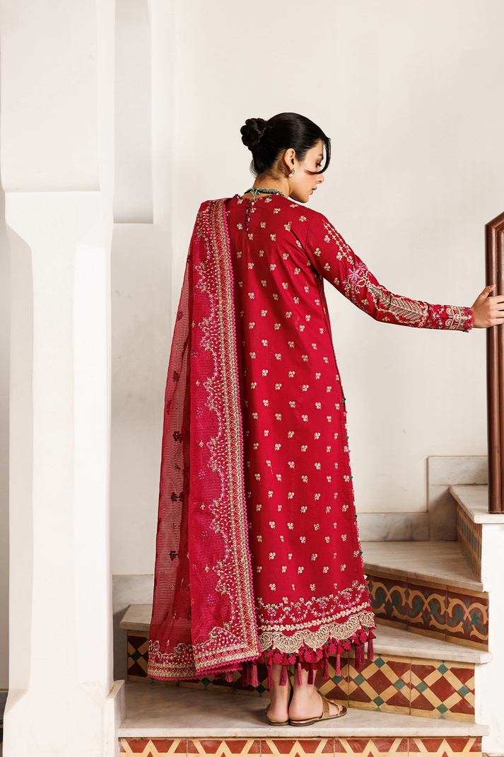 Emaan Adeel | Mirabelle Festive Luxury Lawn | GARDENIA GLOW - by Libasekhas UK - Registered Vendor of : Emaan Adeel - 100% Original Designer Dress