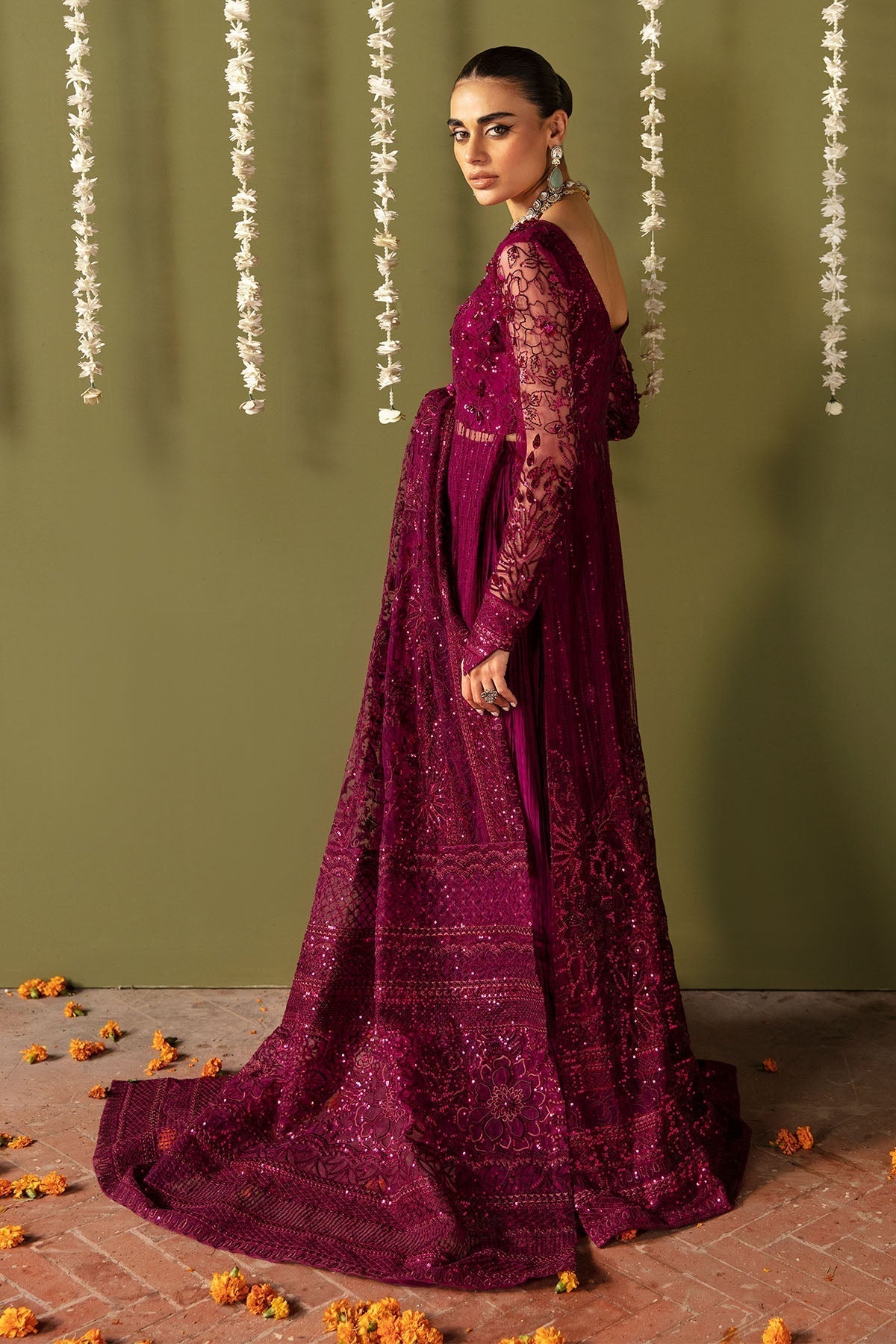 Nureh | Jhoomro Wedding Formals | NL-56 - ANARI - by - Libasekhas UK - Registered Vendor of : Nureh - 100% Original Designer Dresss