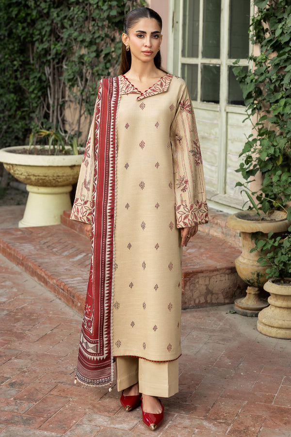 Farasha | Eminence Khaddar 25 | Sunrose - by Libasekhas UK - Registered Vendor of : Farasha - 100% Original Designer Dress