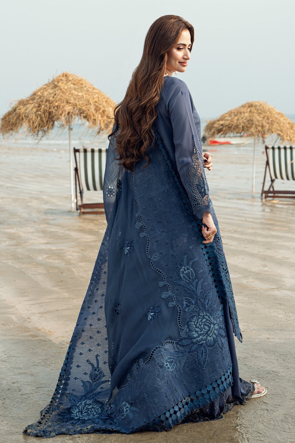 Nureh | Khuwab Luxury Lawn | NE-146 - by - Libasekhas UK - Registered Vendor of : Nureh - 100% Original Designer Dresss