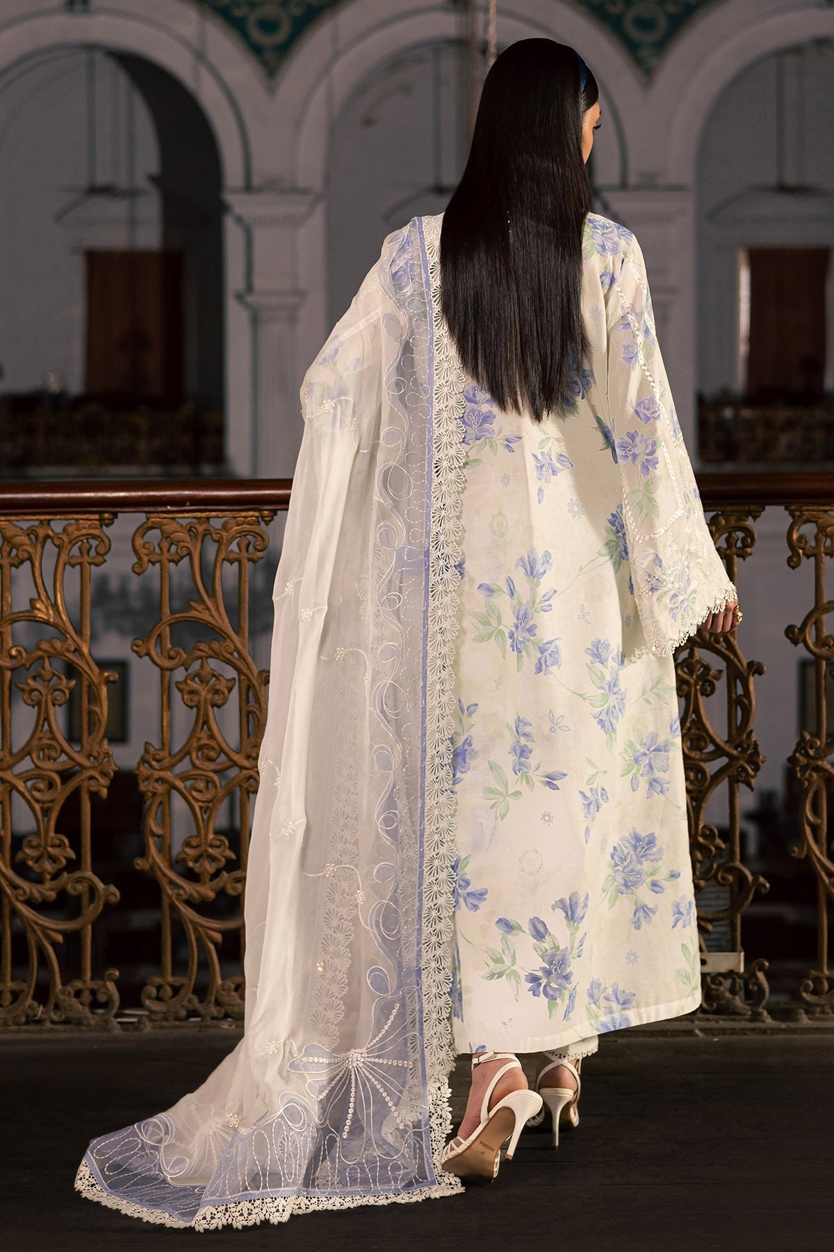 Nureh | Maya Lawn | NS-166 - by Libasekhas UK - Registered Vendor of : Nureh - 100% Original Designer Dress