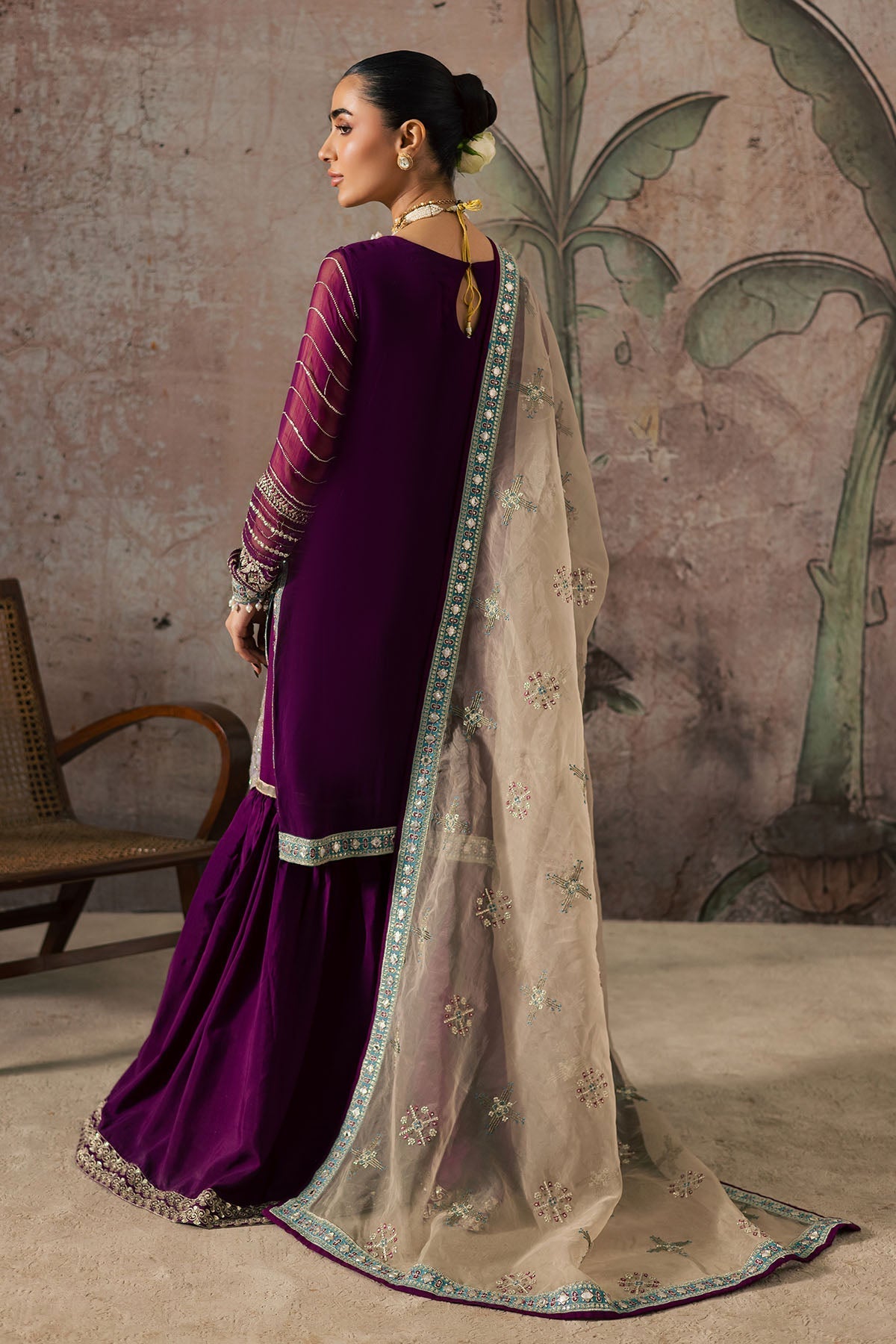 Nureh | Wedding Formals | FP-152 - by Libasekhas UK - Registered Vendor of : Nureh - 100% Original Designer Dress