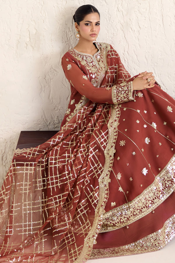 Farasha | Formals 26 | Flame Luxe - by Libasekhas UK - Registered Vendor of : Farasha - 100% Original Designer Dress