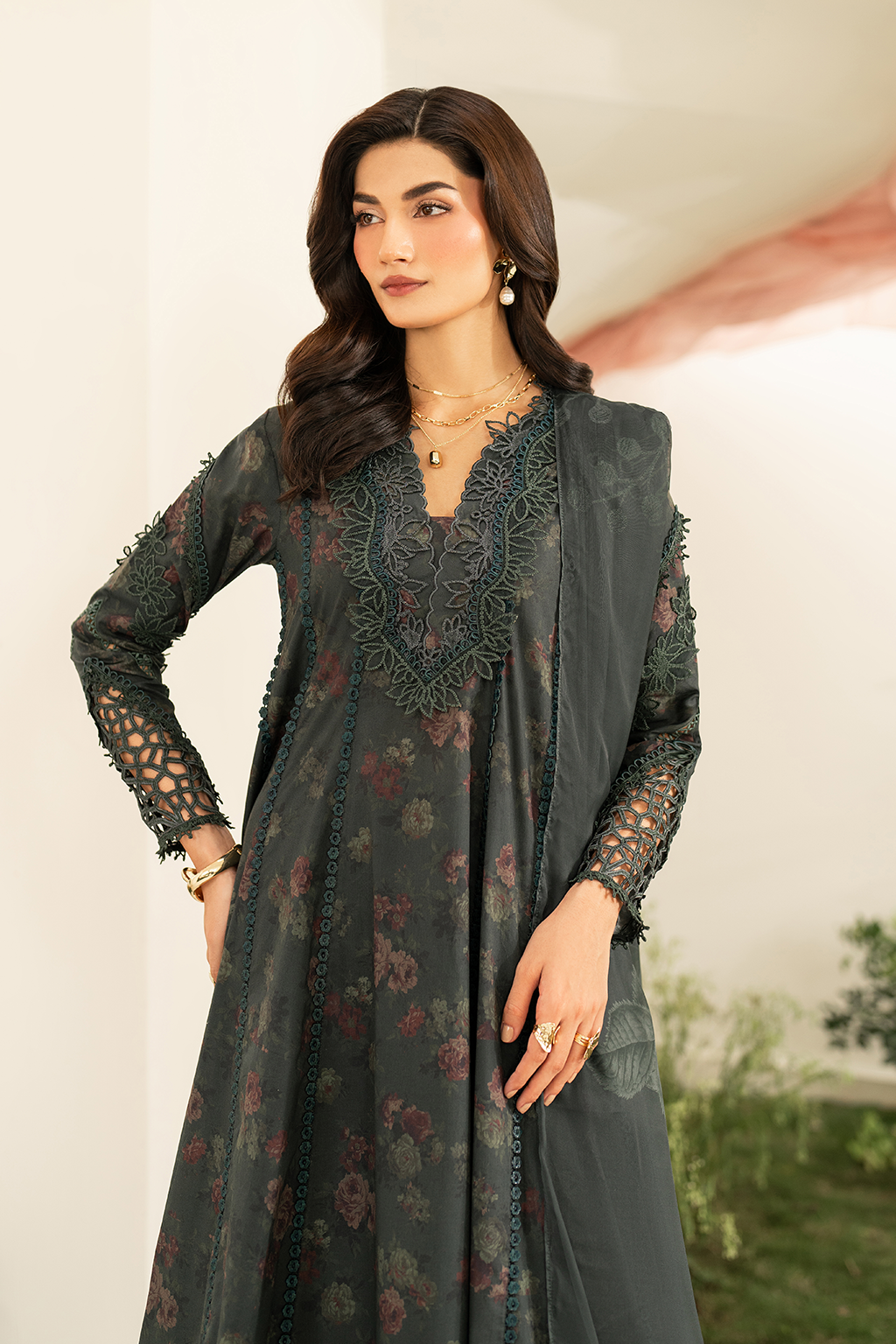 Iznik | Festive Edition | IFE-08 - by - Libasekhas UK - Registered Vendor of : Iznik - 100% Original Designer Dresss