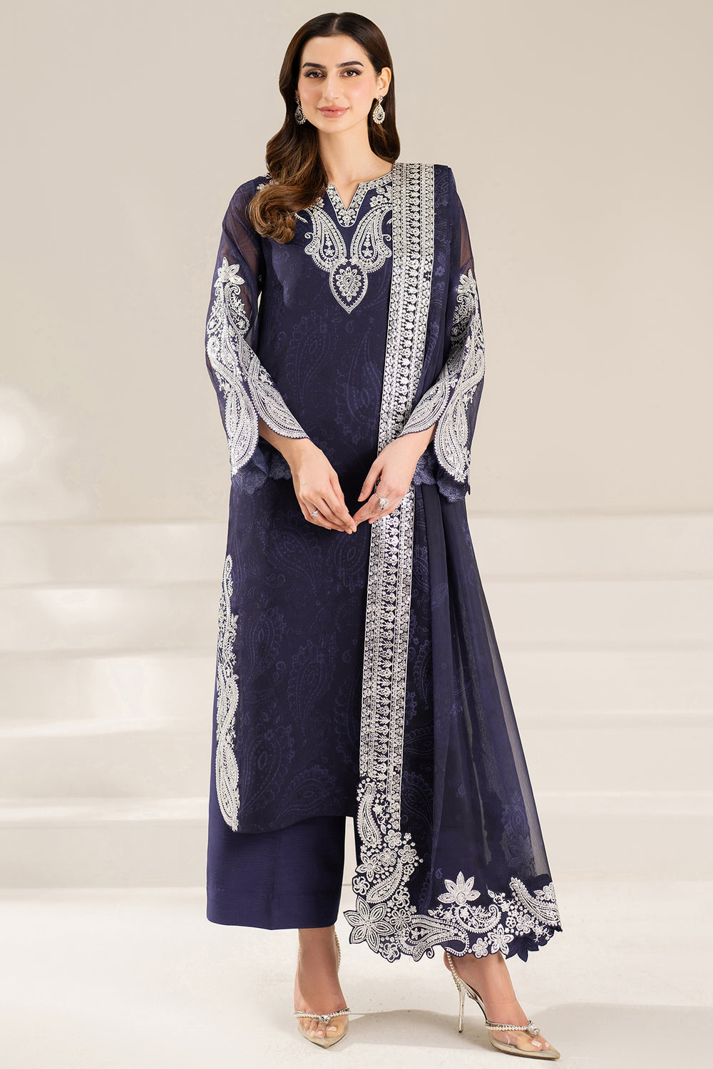 Farasha | Fiorella Formals | Blue Dazzle - by Libasekhas UK - Registered Vendor of : Farasha - 100% Original Designer Dress