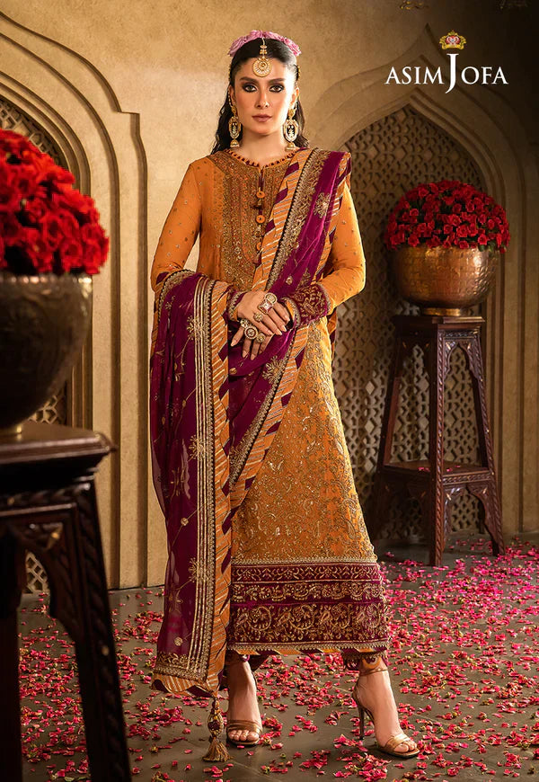 Asim Jofa | Velvet Festive 23 | AJVF-07 - by - Libasekhas UK - Registered Vendor of : Asim Jofa - 100% Original Designer Dresss