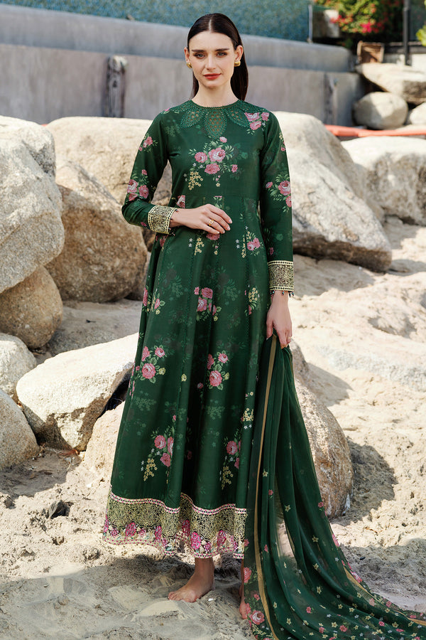 Farasha | Printed Essentials | Mystic Pine - by - Libasekhas UK - Registered Vendor of : Farasha - 100% Original Designer Dresss