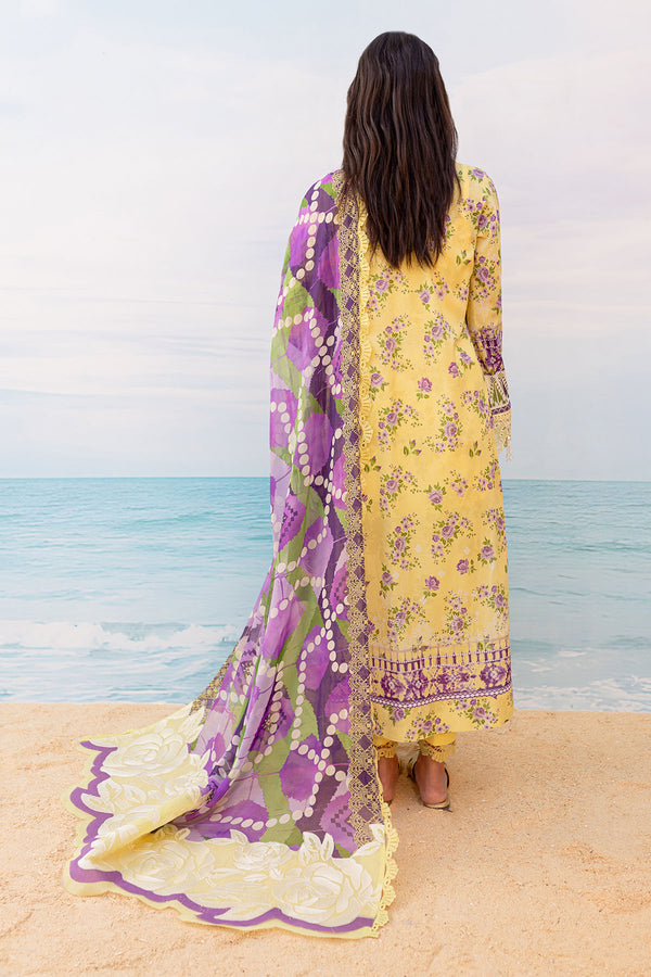 Nureh | Gardenia Lawn 24 | NS-131 A - by - Libasekhas UK - Registered Vendor of : Nureh - 100% Original Designer Dresss