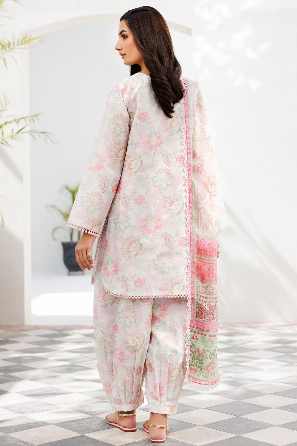 Farasha | Printed Essentials | Spring Glow - by Libasekhas UK - Registered Vendor of : Farasha - 100% Original Designer Dress