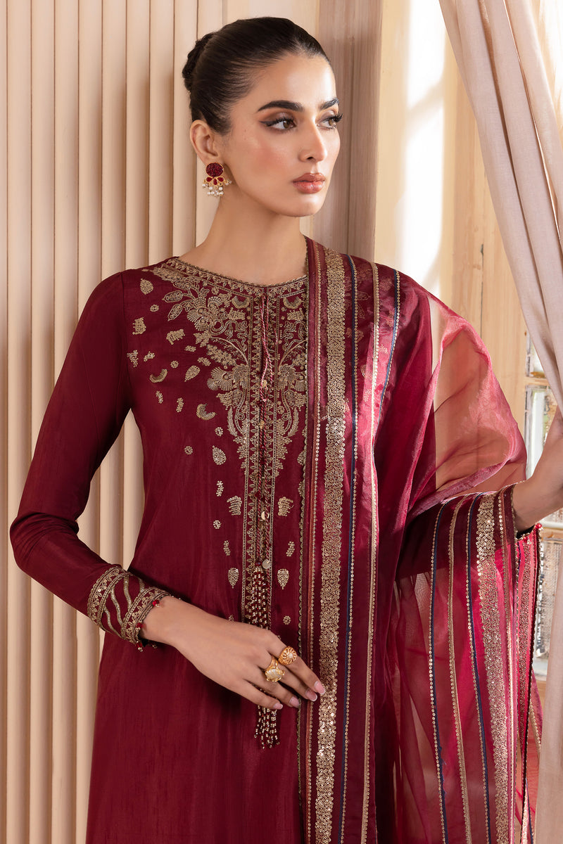 Jazmin | Formals Collection | RAW SILK UR-7016 - by - Libasekhas UK - Registered Vendor of : Jazmin - 100% Original Designer Dresss