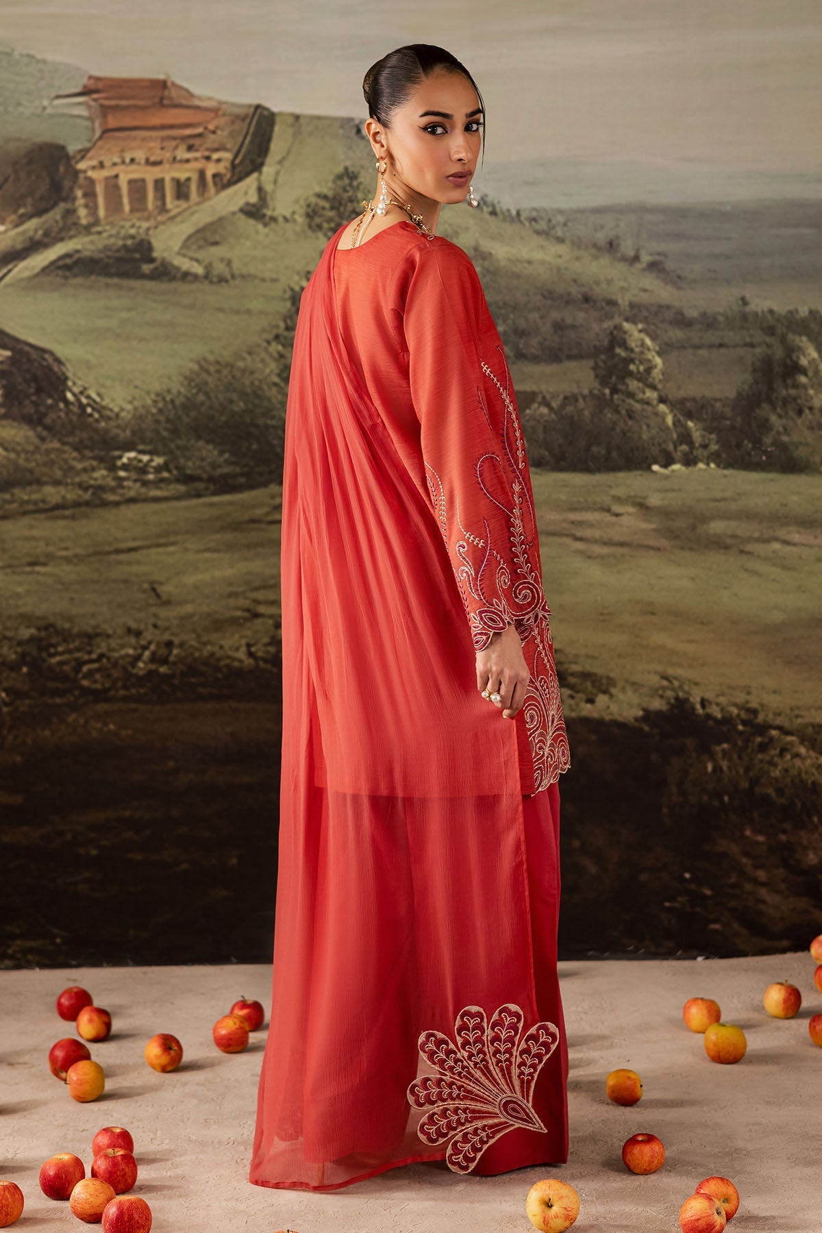 Nureh | Shades of Winter | NP-669 - by Libasekhas UK - Registered Vendor of : Nureh - 100% Original Designer Dress