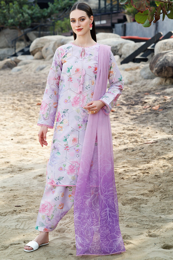 Farasha | Printed Essentials | Rosy Glem - by - Libasekhas UK - Registered Vendor of : Farasha - 100% Original Designer Dresss