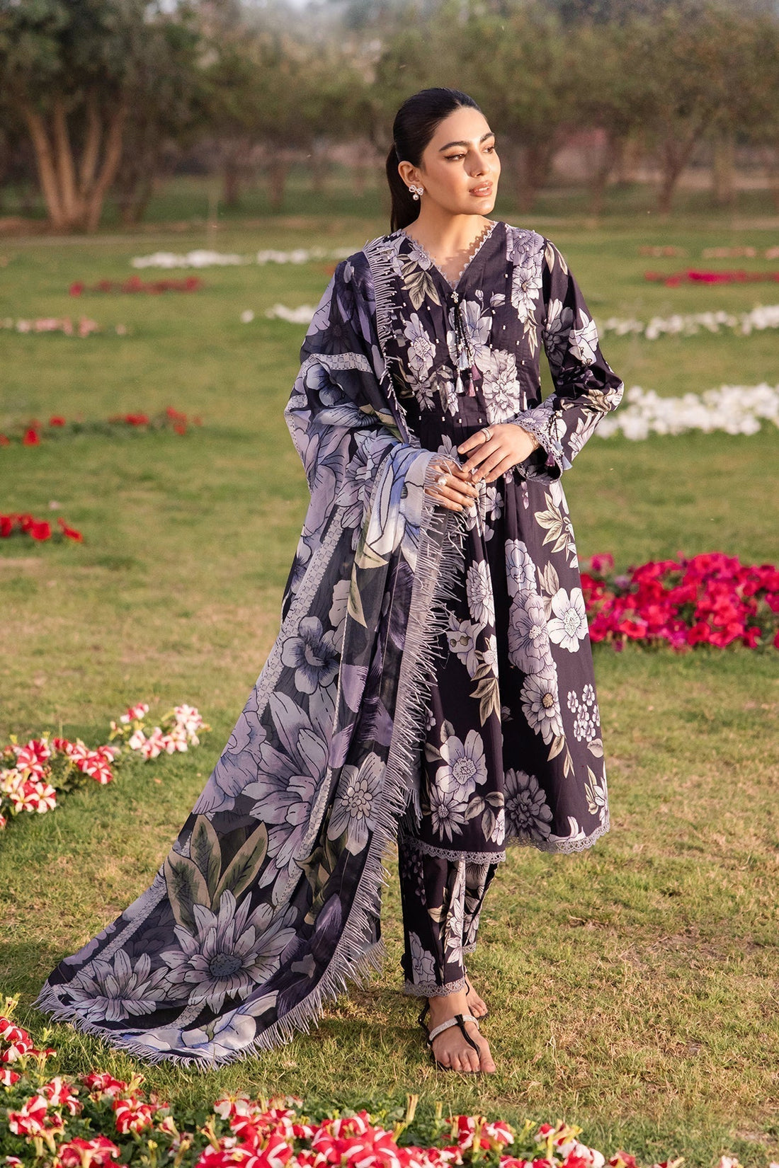 Alizeh | Sheen Lawn Prints 24 | CALLA - by - Libasekhas UK - Registered Vendor of : Alizeh - 100% Original Designer Dresss