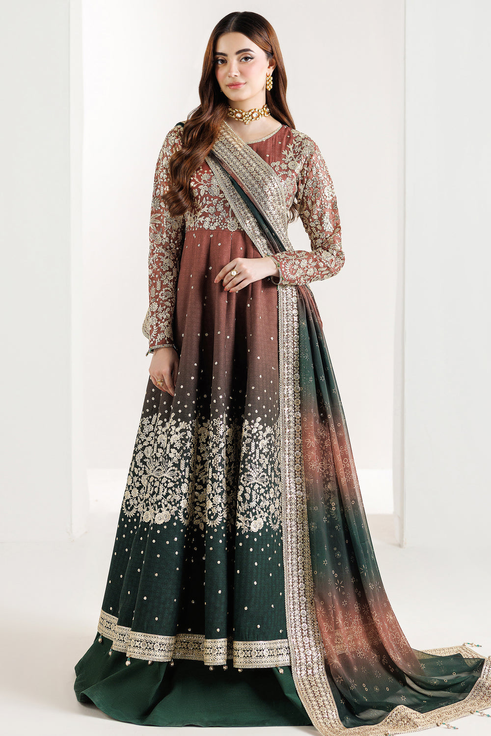 Farasha | Formals 26 | Rustic Glow - by Libasekhas UK - Registered Vendor of : Farasha - 100% Original Designer Dress