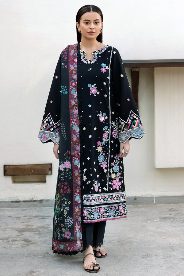 Farasha | Summer Weaves Embroidered Lawn | Ember Shadow - by - Libasekhas UK - Registered Vendor of : Farasha - 100% Original Designer Dresss