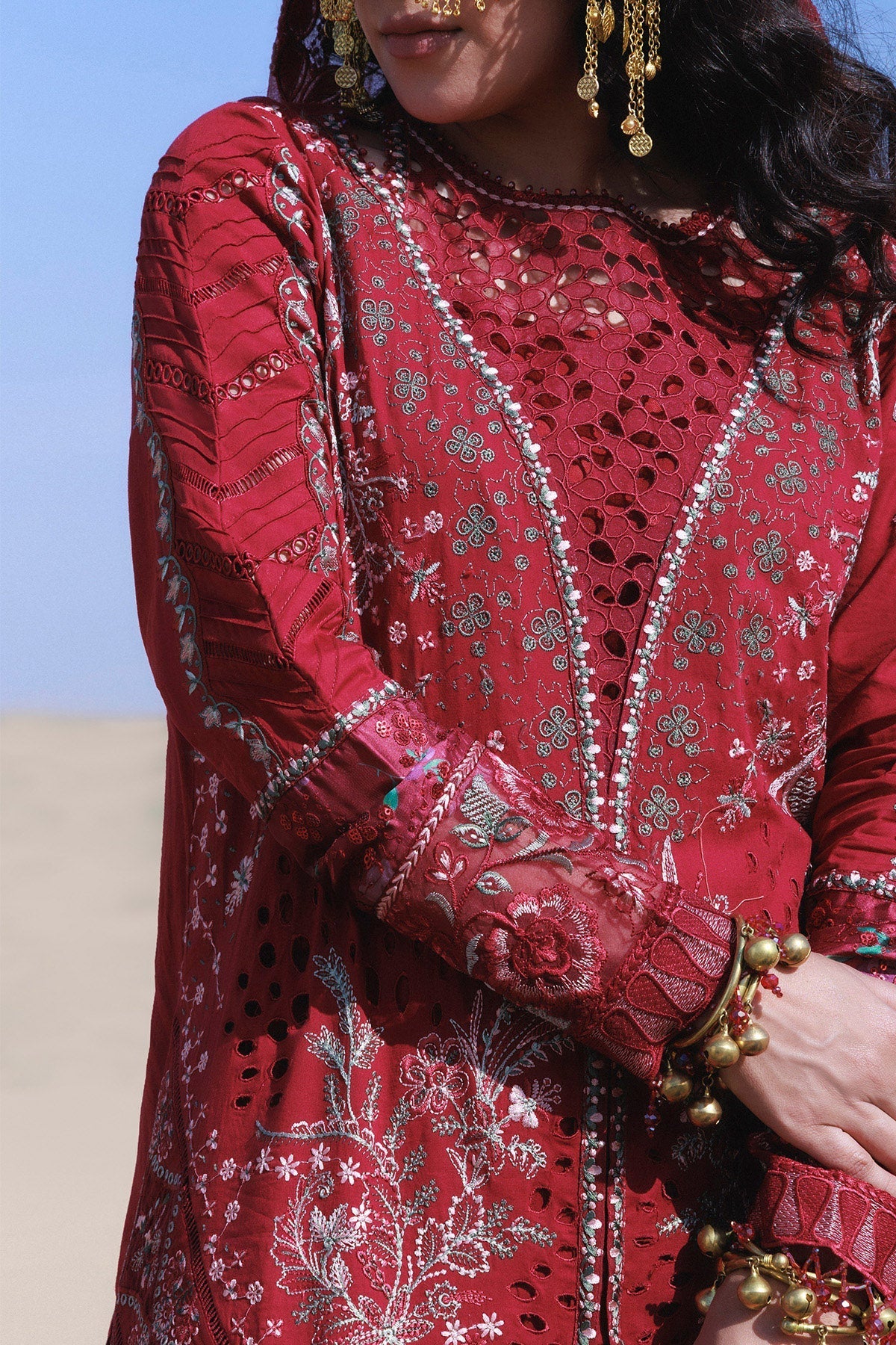 Nureh | Aman Luxe | Kiraz NE-230 - by Libasekhas UK - Registered Vendor of : Nureh - 100% Original Designer Dress