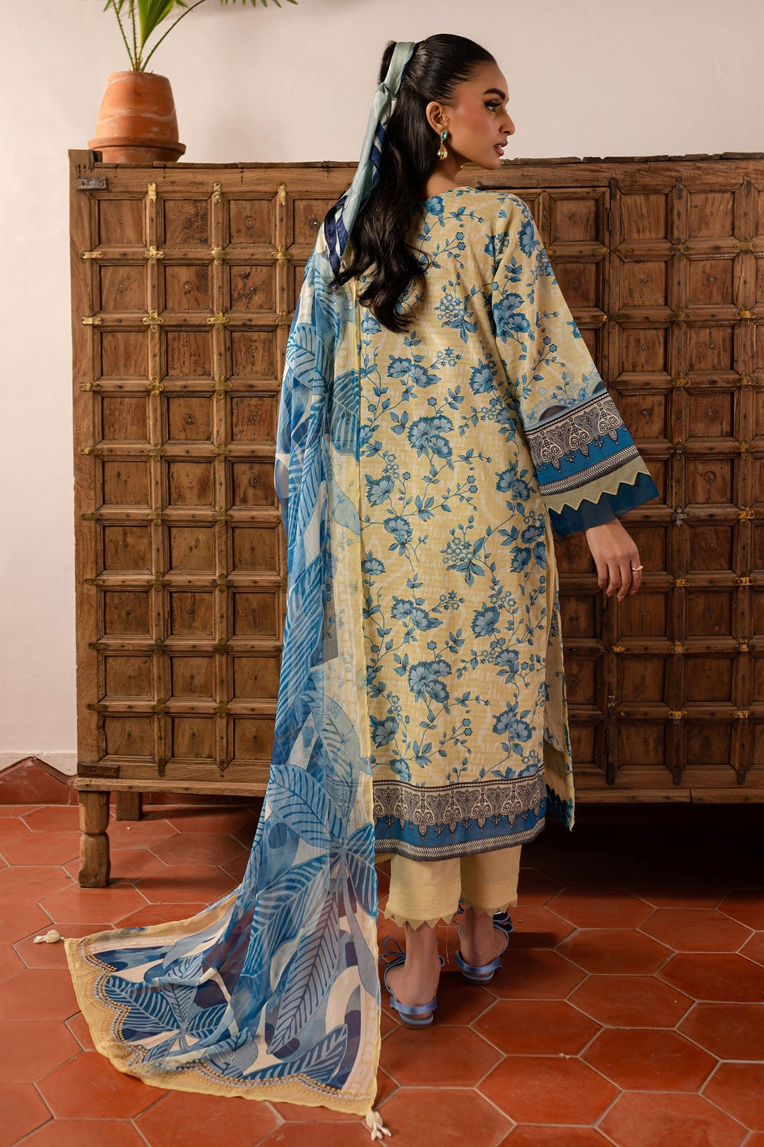 Nureh | Printed lawn 25 | SP-136 - by - Libasekhas UK - Registered Vendor of : Nureh - 100% Original Designer Dresss
