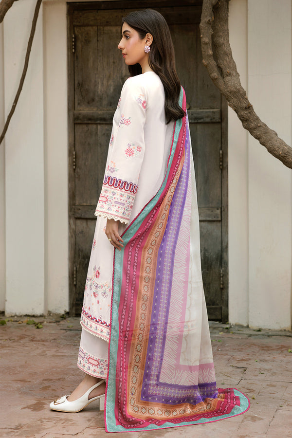 Farasha | Summer Weaves Embroidered Lawn | Pebble Glow - by - Libasekhas UK - Registered Vendor of : Farasha - 100% Original Designer Dresss