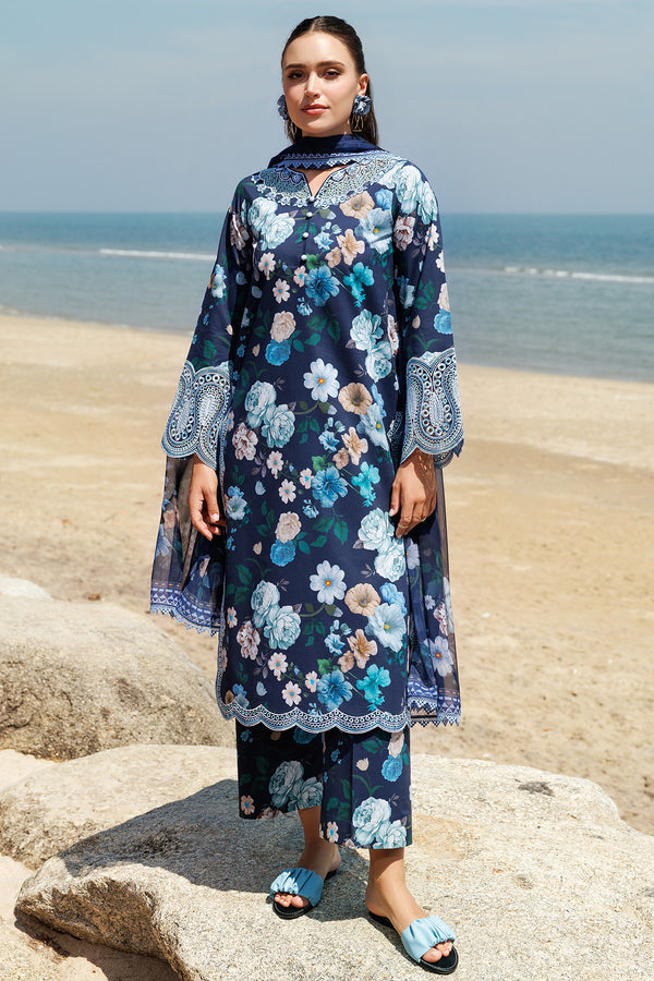 Farasha | Printed Essentials | Floral Blush - by - Libasekhas UK - Registered Vendor of : Farasha - 100% Original Designer Dresss