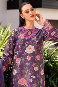 Farasha | Printed Essentials | Majestic Purple - by - Libasekhas UK - Registered Vendor of : Farasha - 100% Original Designer Dresss