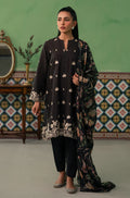 Cross Stitch | Mahiri Embroidered Collection | RAVEN FLORA - by - Libasekhas UK - Registered Vendor of : Cross Stitch - 100% Original Designer Dresss