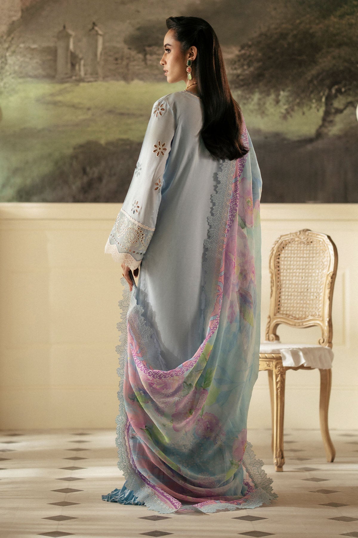 Nureh | Maya Lawn | NS-145 - by - Libasekhas UK - Registered Vendor of : Nureh - 100% Original Designer Dresss