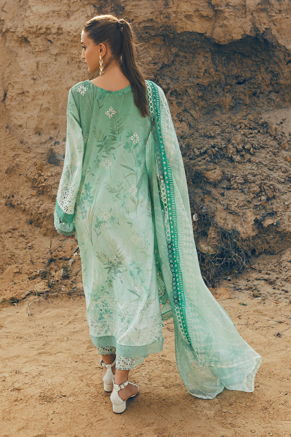 Nureh | Gardenia Lawn 24 | N-01 - by - Libasekhas UK - Registered Vendor of : Nureh - 100% Original Designer Dresss