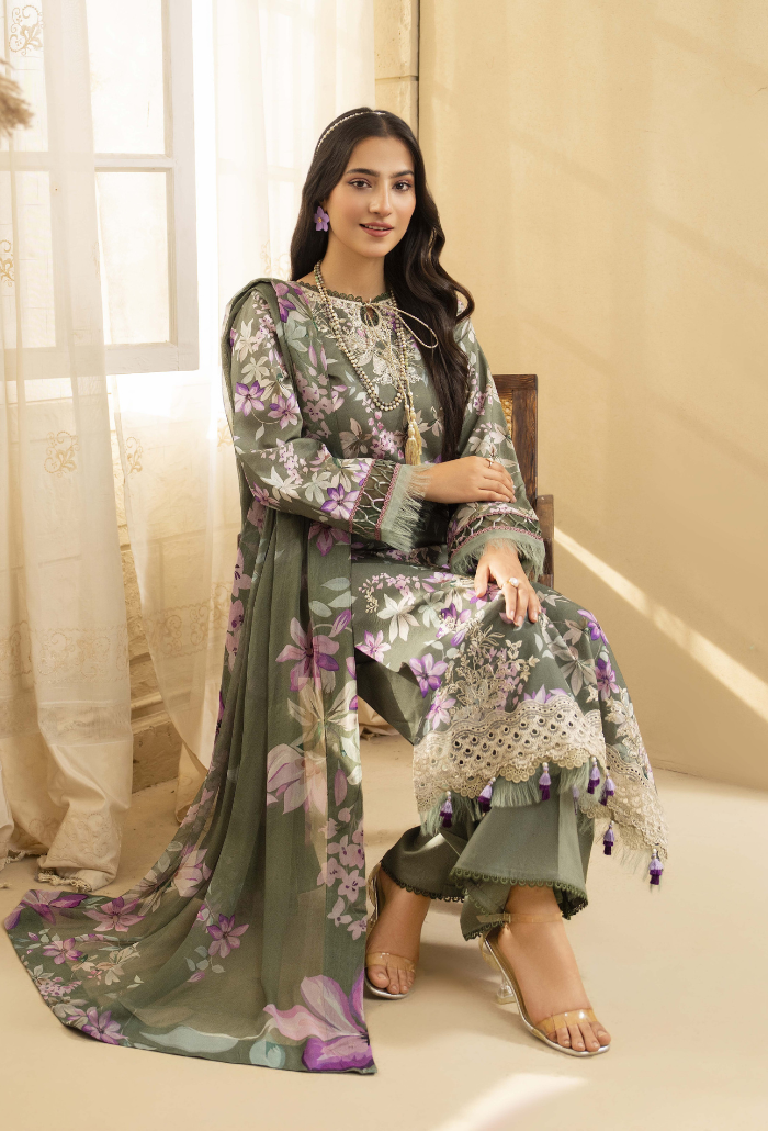 Humdum | Senora Lawn 25 | Senora - D06 - by - Libasekhas UK - Registered Vendor of : Humdum - 100% Original Designer Dresss