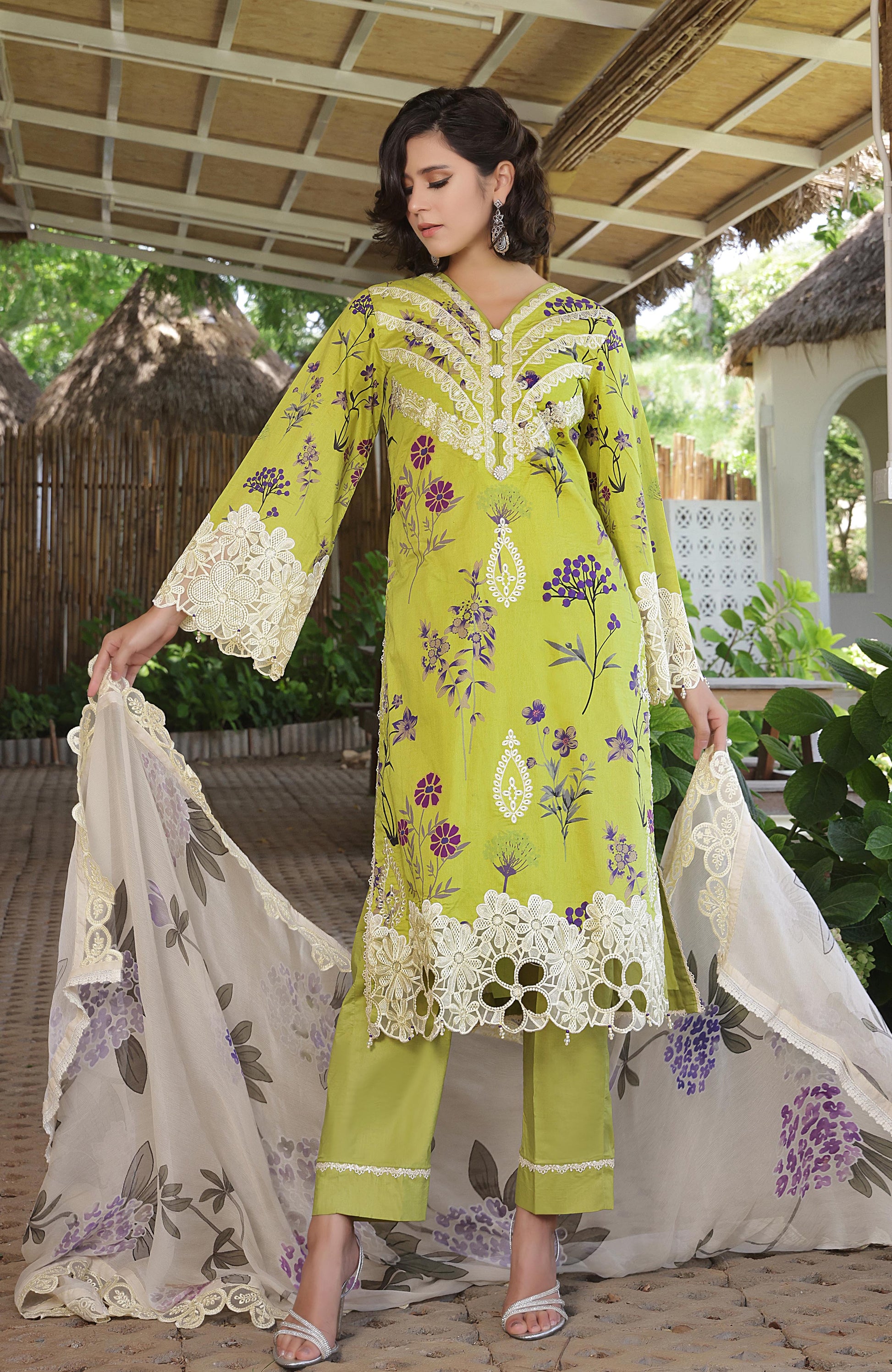 Al Zohaib | Sunshine Premium Edition 25 | SBE-25-09 D - by Libasekhas UK - Registered Vendor of : Al Zohaib - 100% Original Designer Dress