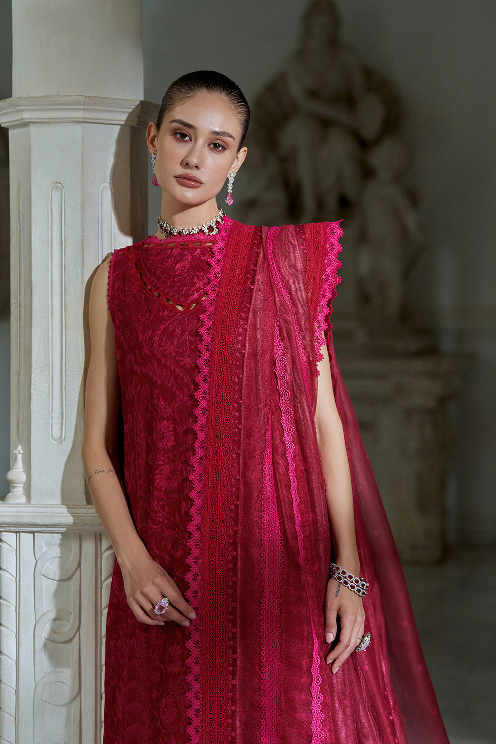 Sobia Nazir | Luxury Lawn Eid 26 | 9B - by Libasekhas UK - Registered Vendor of : Sobia Nazir - 100% Original Designer Dress