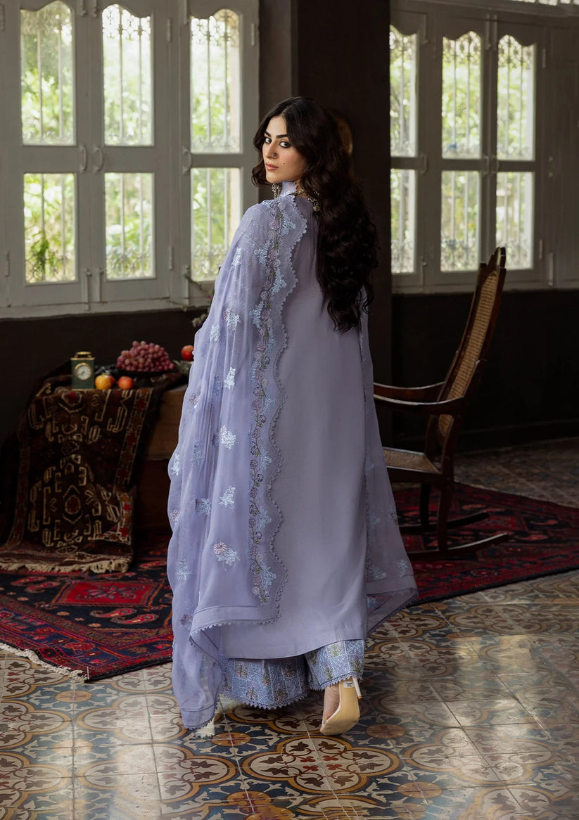 Kahf Premium | Kahf Karandi 25 | KKH-04 WISTERIA - by Libasekhas UK - Registered Vendor of : Kahf Premium - 100% Original Designer Dress