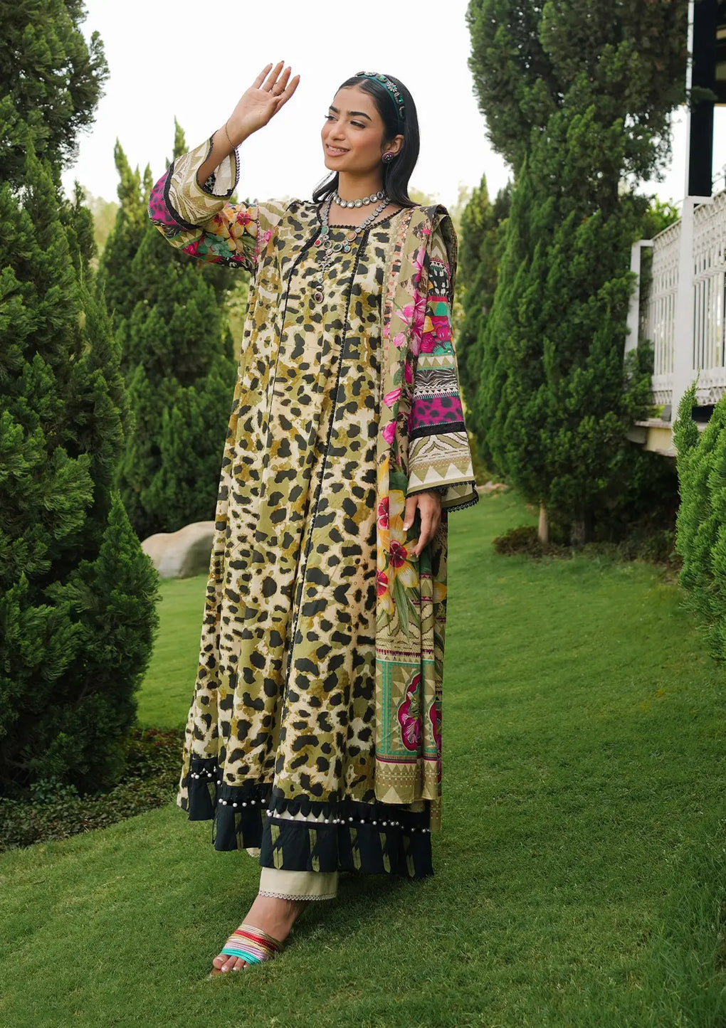 Elaf Premium | Printed Collection 24 | EEP-06B - Wonders - by - Libasekhas UK - Registered Vendor of : Elaf Premium - 100% Original Designer Dresss