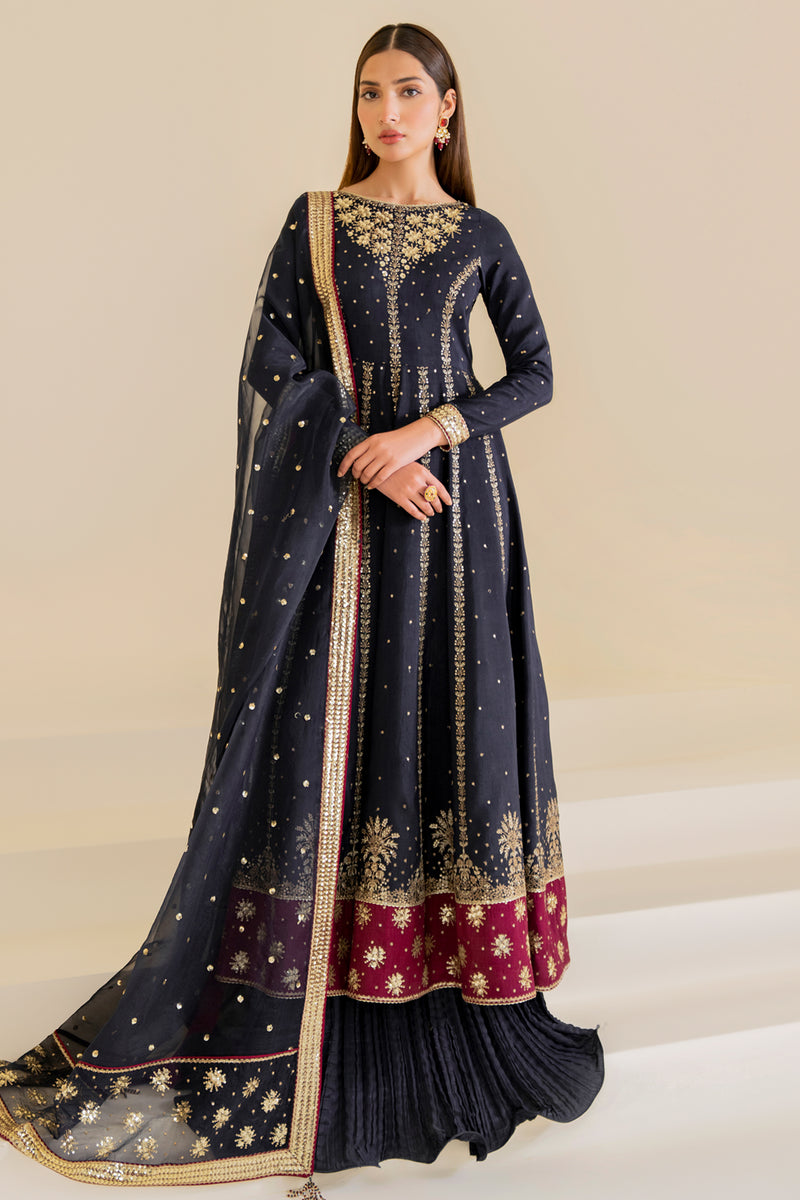 Jazmin | Formals Collection | Raw Silk UR-7019 - by - Libasekhas UK - Registered Vendor of : Jazmin - 100% Original Designer Dresss
