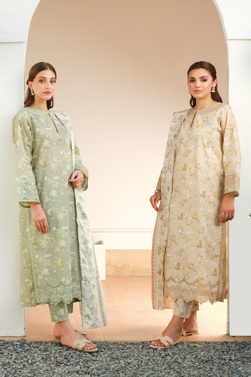 Baroque | Luxury Pret 24 | LAWN UF-654 - by - Libasekhas UK - Registered Vendor of : Baroque - 100% Original Designer Dresss