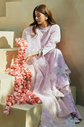 Cross Stitch | Premium Lawn 24 | SHADOW BERRY - by - Libasekhas UK - Registered Vendor of : Cross Stitch - 100% Original Designer Dresss