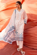 Cross Stitch | Eid Lawn 24 | FLORET - by - Libasekhas UK - Registered Vendor of : Cross Stitch - 100% Original Designer Dresss