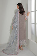 Baroque | Formals Collection | EMBROIDERED NET UF-184 - by Libasekhas UK - Registered Vendor of : Baroque - 100% Original Designer Dress