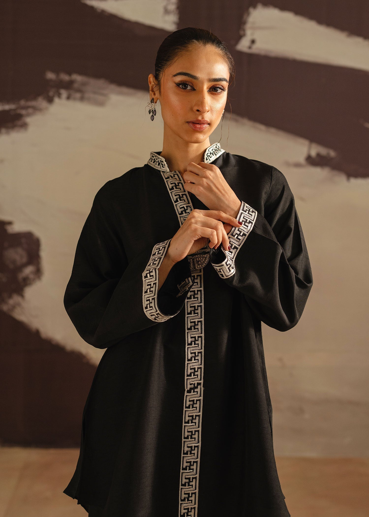 Mahgul | Eye of Cemal | Oriental Noir - by - Libasekhas UK - Registered Vendor of : Mahgul - 100% Original Designer Dresss