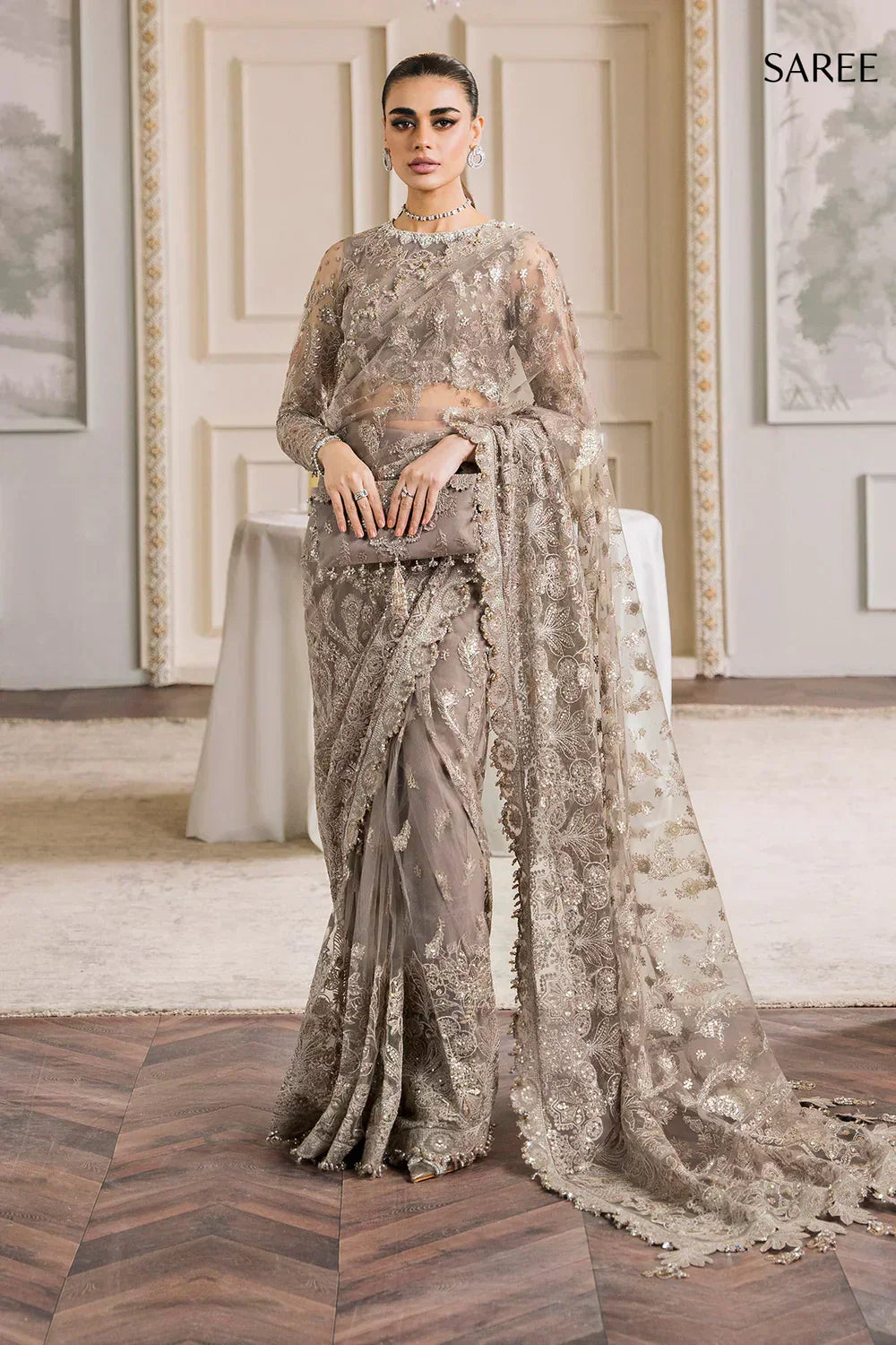 Baroque | Chantelle Embroidered Collection | CH12-06 - by - Libasekhas UK - Registered Vendor of : Baroque - 100% Original Designer Dresss