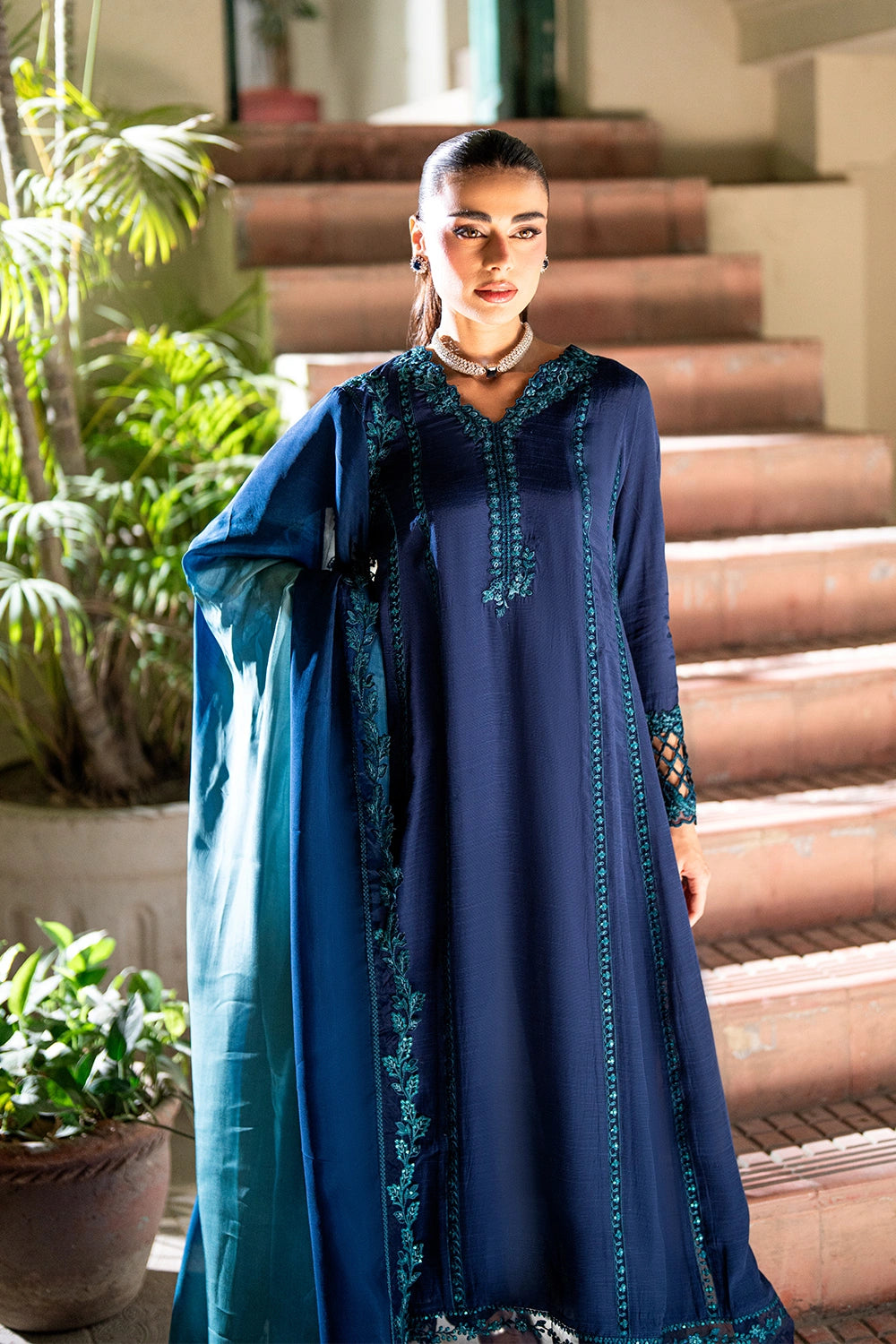Azure | Vogue Formals | Galactic Glam - by Libasekhas UK - Registered Vendor of : Azure - 100% Original Designer Dress
