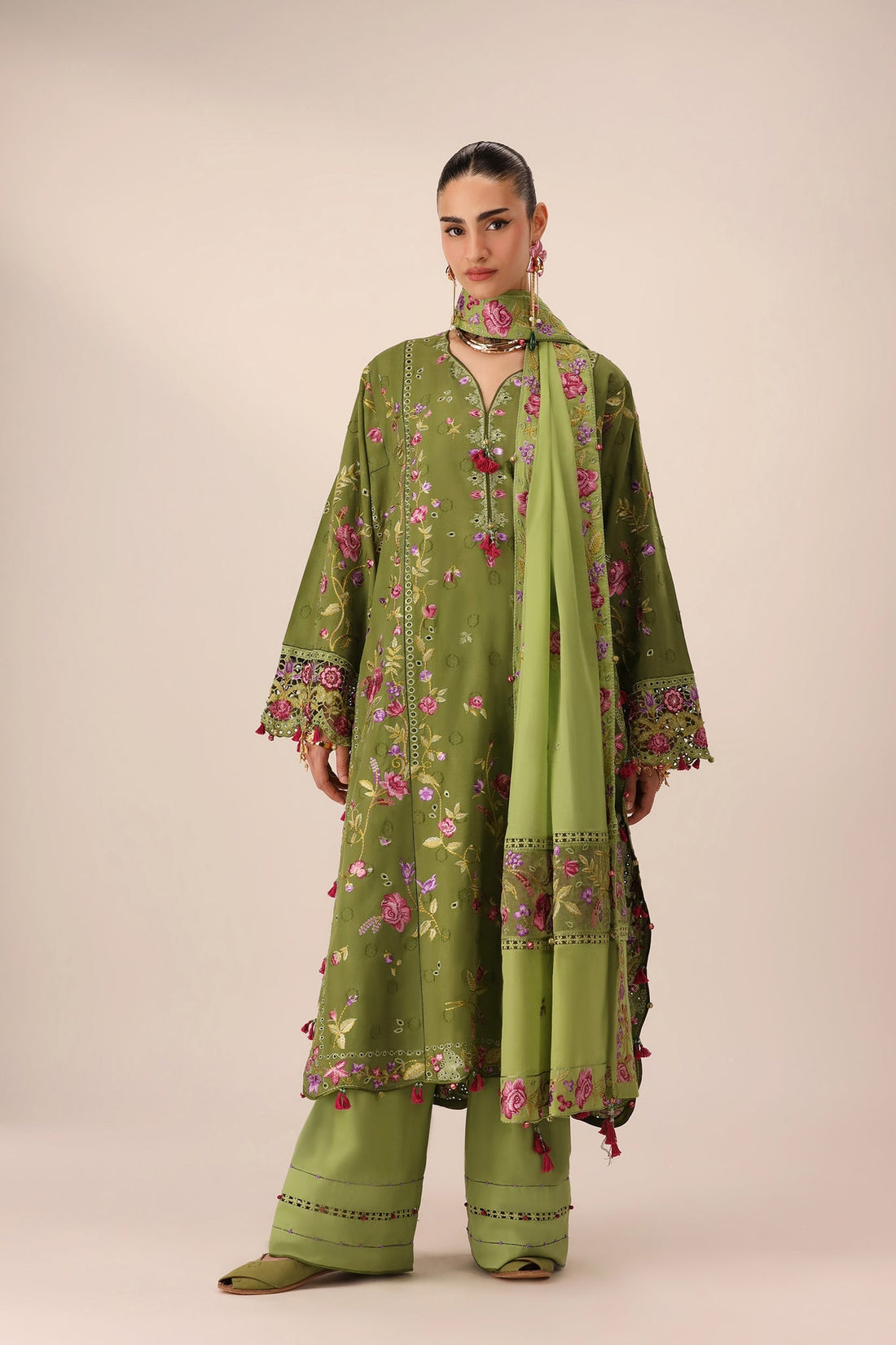 Elan | Stitched Pret 26 | GULRAAZ (EL26-08 A ST) - by Libasekhas UK - Registered Vendor of : Elan - 100% Original Designer Dress
