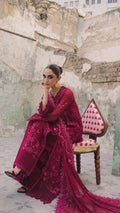 Qalamkar | Chiffon Edit | WC-06 JAYNE - by Libasekhas UK - Registered Vendor of : Qalamkar - 100% Original Designer Dress