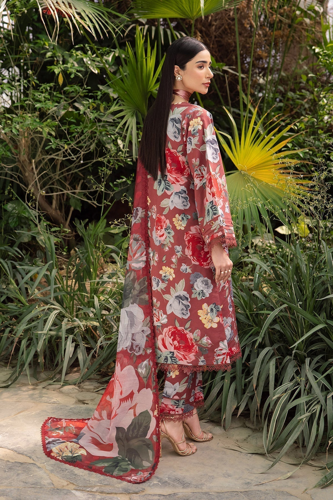 Alizeh | Sheen Lawn Prints 24 | PETUNIA - by - Libasekhas UK - Registered Vendor of : Alizeh - 100% Original Designer Dresss