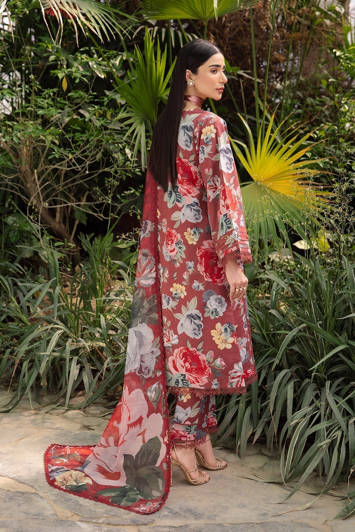 Alizeh | Sheen Lawn Prints 24 | PETUNIA - by - Libasekhas UK - Registered Vendor of : Alizeh - 100% Original Designer Dresss