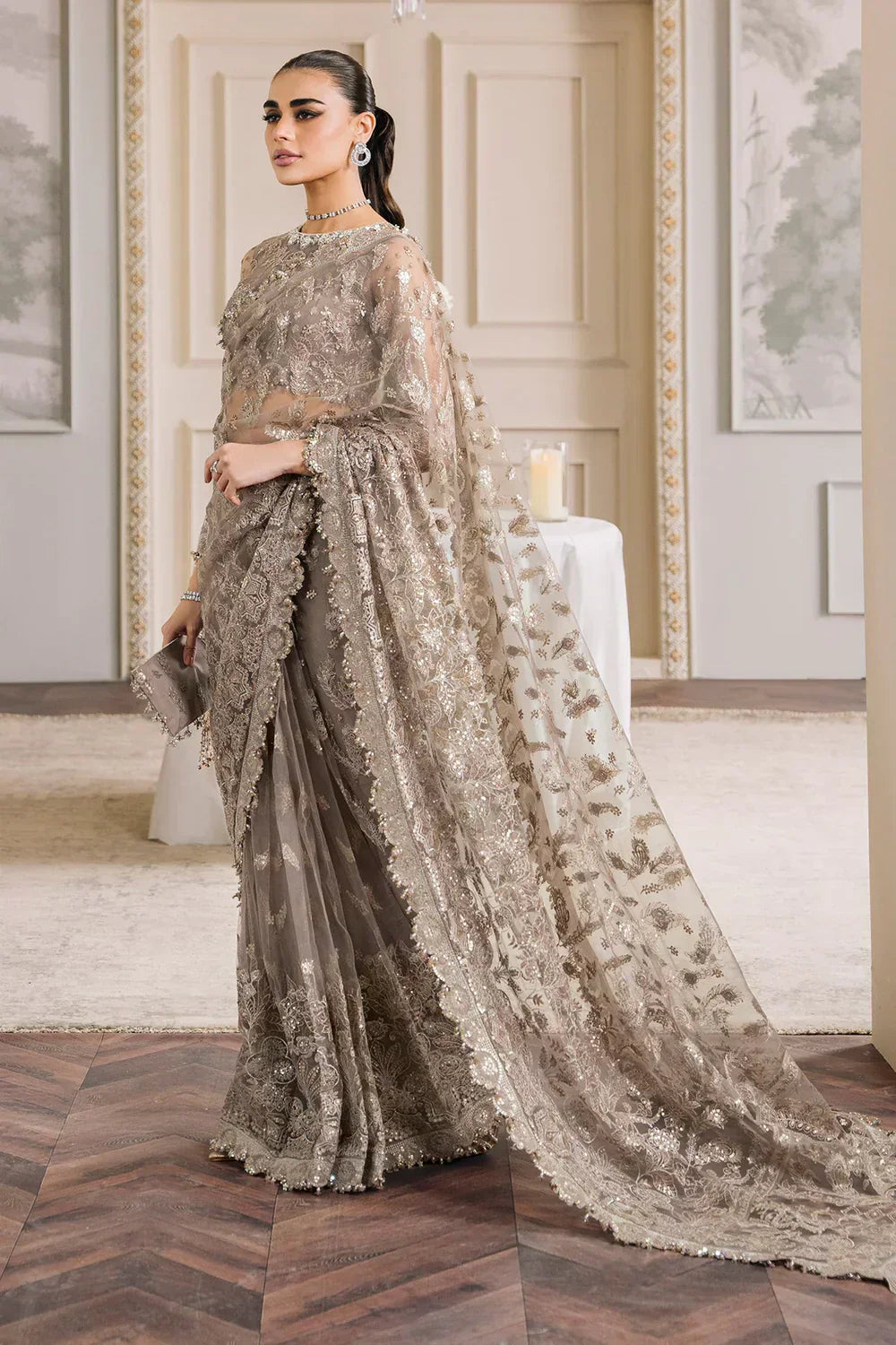 Baroque | Chantelle Embroidered Collection | CH12-06 - by - Libasekhas UK - Registered Vendor of : Baroque - 100% Original Designer Dresss