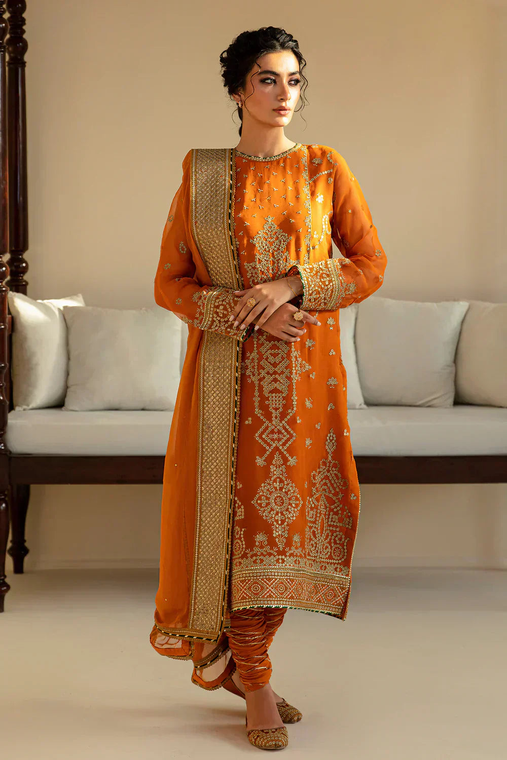 Baroque | Formals Collection | UF-392 - by - Libasekhas UK - Registered Vendor of : Baroque - 100% Original Designer Dresss