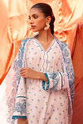 Cross Stitch | Eid Lawn 24 | FLORET - by - Libasekhas UK - Registered Vendor of : Cross Stitch - 100% Original Designer Dresss