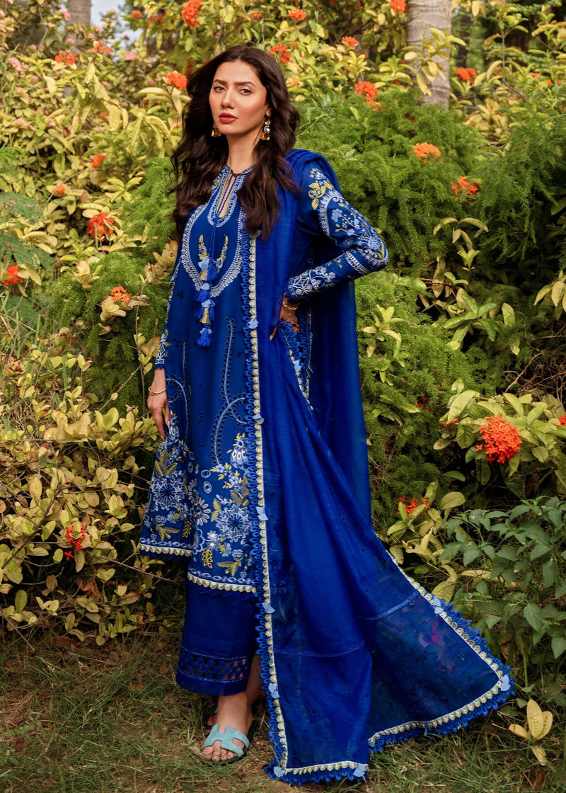 Sadaf Fawad Khan | Lawn 24 | Dalia (A) - by - Libasekhas UK - Registered Vendor of : Sadaf Fawad Khan - 100% Original Designer Dresss